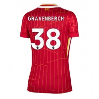 Camiseta Liverpool Ryan Gravenberch #38 Primera Equipación para mujer 2024-25 manga corta